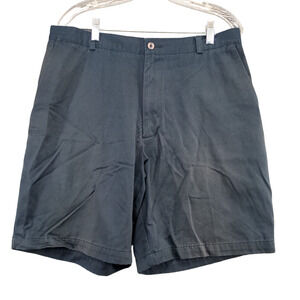 Nike Mens Golf Shorts Blue Size 36 Chino Slash Pockets Cotton